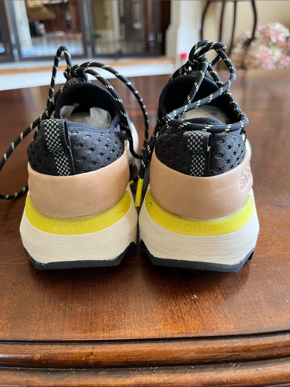 Women’s Black Athletic Sneakers - Breathable Lightweight Running Shoes